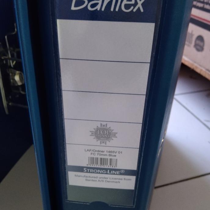 

Ordner bantex 1465/Folio..harga satuan..tersedia biru
