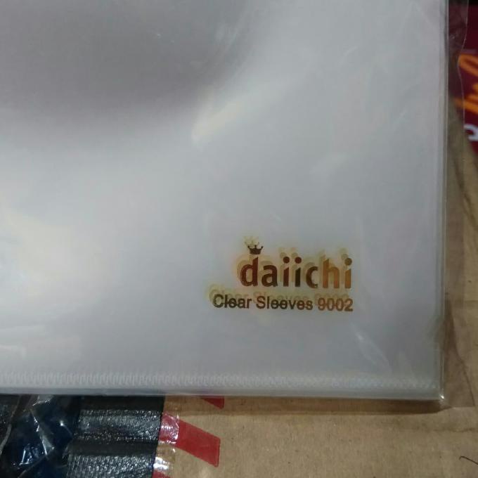 

Map L / map bening / Clear Sleeves Daiichi ukuran F4 (isi 12 pcs)