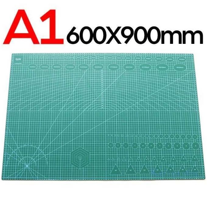 

Alas Potong A1 Work Cutting Mat Pad Kerajinan Kertas Kain 90 x 60 cm