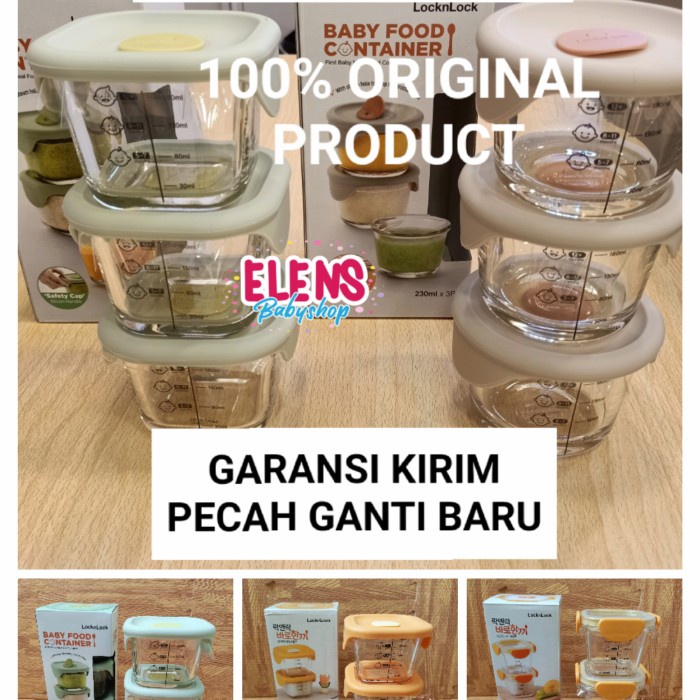 Terlaris Lock N Lock Baby Food Container 230Ml