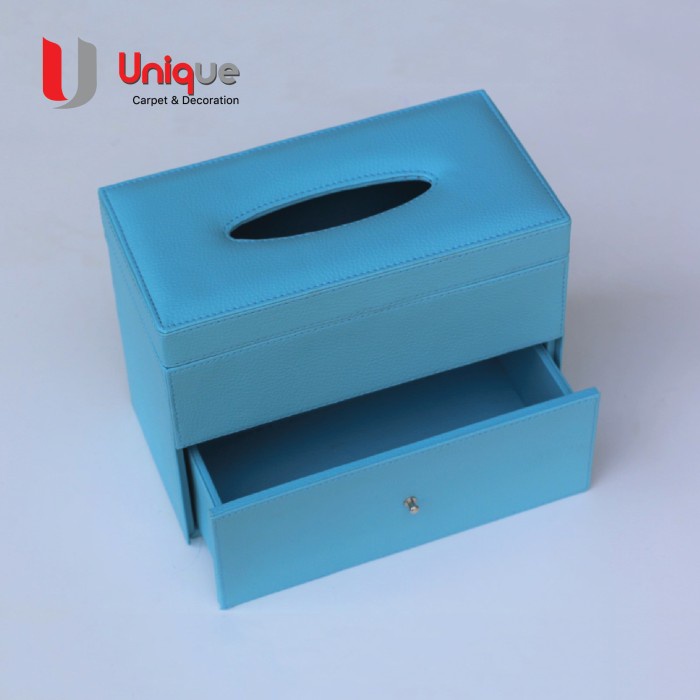 

Tempat Tissue Dengan Laci Tempat Pensil Pena / Tissue Box With Drawer