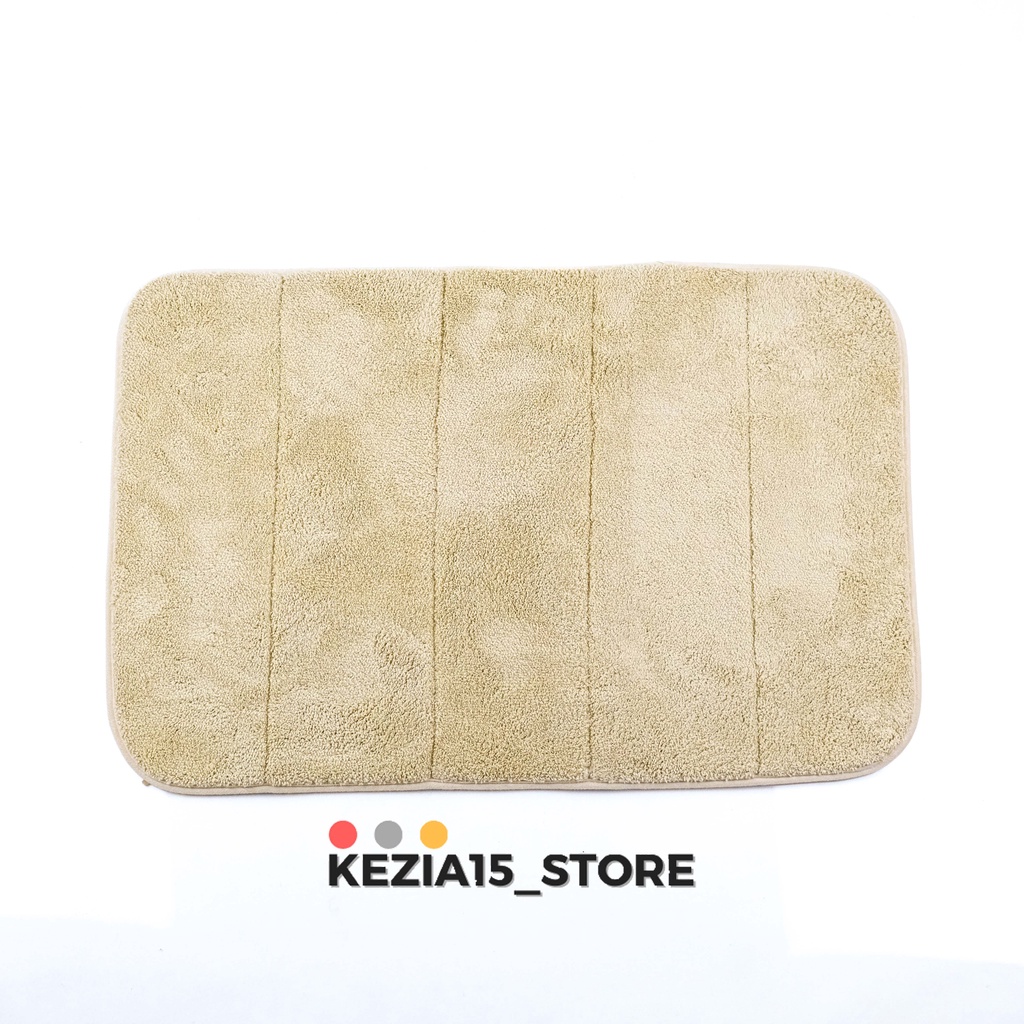 KESET RUMAH / KESET DAPUR / FLOOR MAT REAL MICROFIBER  40x60 400gsm BEST IMPORT QUALITY BATH MAT