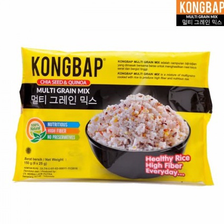 

HOT Kongbap Multi Grain Mix Chiaseed & Quinoa 150gr (6x25 gr)