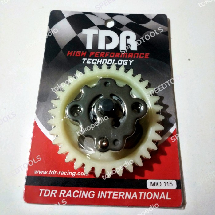 Terlaris Pompa Oli Tdr Ori For Yamaha Mio 115 / Super Flow Oil Pump Mio 115