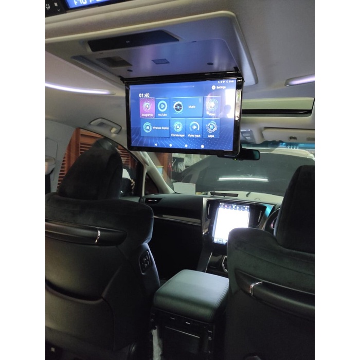 Terlaris Monitor/Tv Roof Alphard/Universal Layar 15'6 Inch