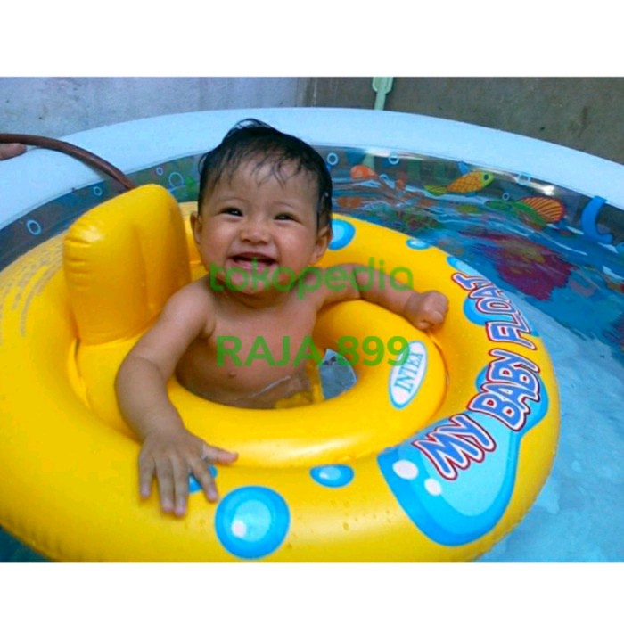 Terlaris My Baby Float Intex Ban Renang Ban Pelampung Anak Usia 1-2 Tahun