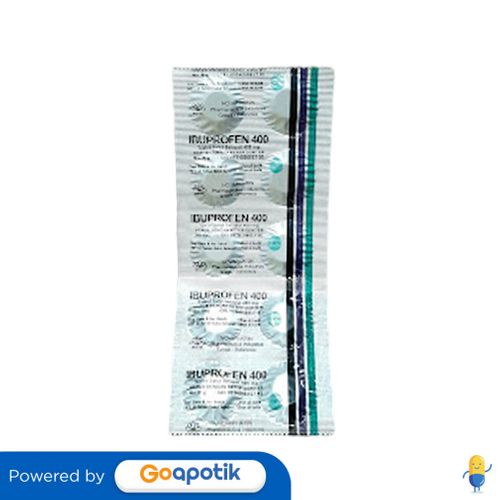 IBUPROFEN NOVAPHARIN 400 MG STRIP 10 TABLET