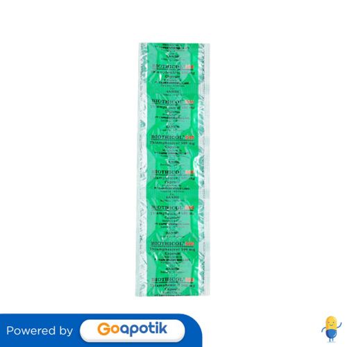 BIOTHICOL 500 MG STRIP 10 KAPSUL