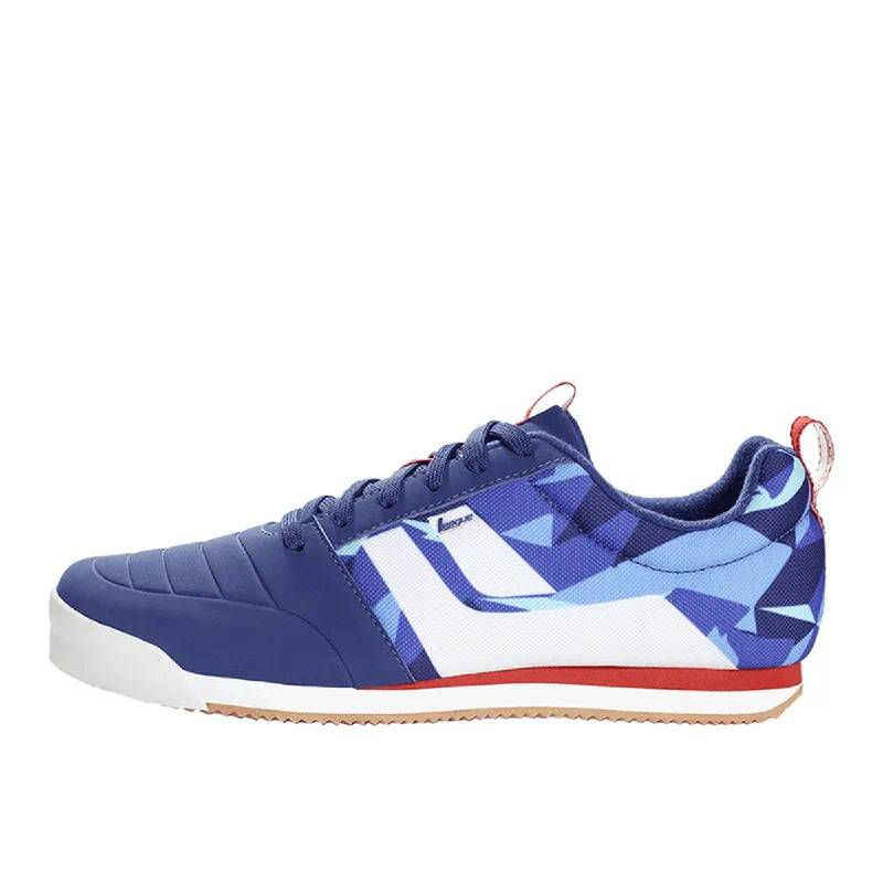 Sepatu League Tyga M Blue Sneakers Pria Casual Shoes Cowo Biru Running Shoes Original Murah Promo Di