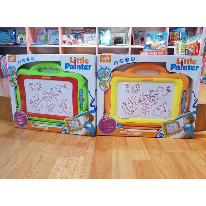 

mainan anak papan tulis magnet drawing magnetic board little painter