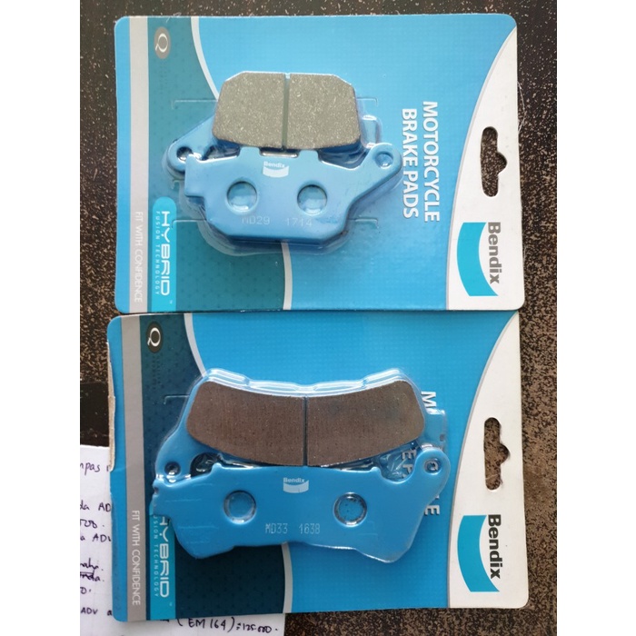 Kampas rem Bendix Set Cbr250rr ABS