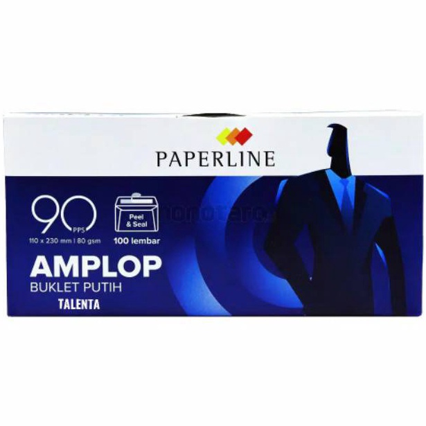 

Terbaru.. Amplop Putih Polos Paperline 90 - 100 Lembar 39