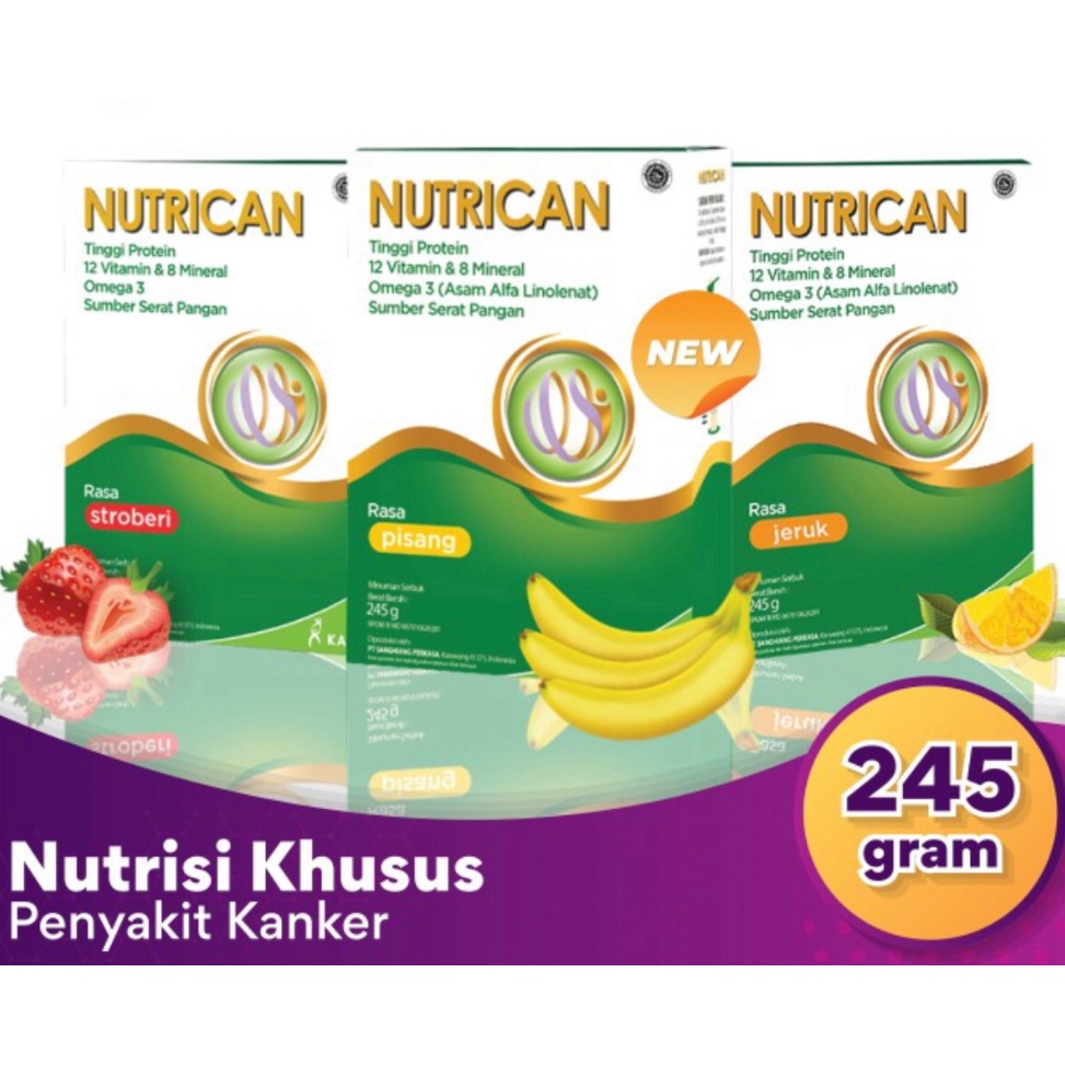 

Miliki Segera.. NUTRICAN 245 gram - Nutrisi Tinggi Energi dan Protein P98