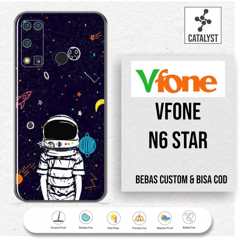 Promobuy 1 Get 2 Vfone N6 Star Premium Garskin Stiker Skin Case Skin Protector Bisa Custom Cod Kode 