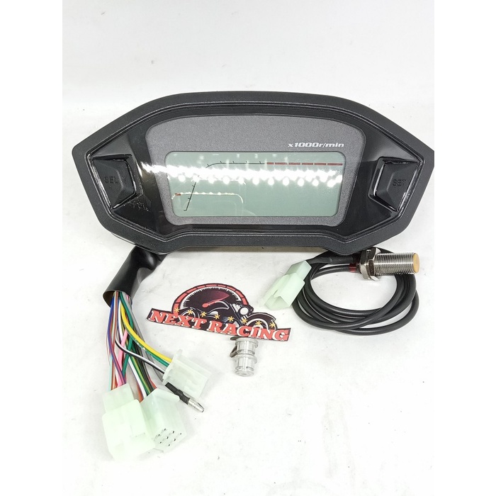 Spidometer digital led monkey model koso sensor ninja vixion cb dll