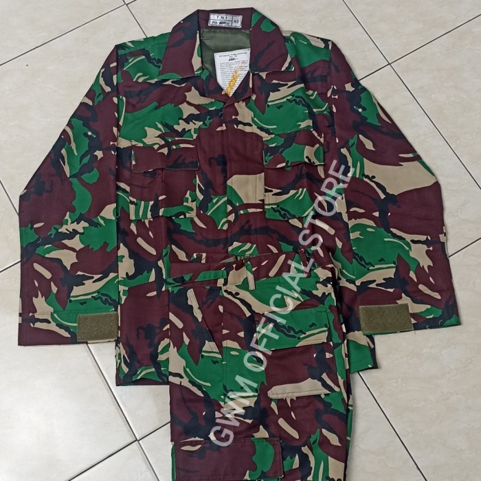 Terlaris Stelan Baju Pdl Tni Balotelli Wr Premium Malvinas