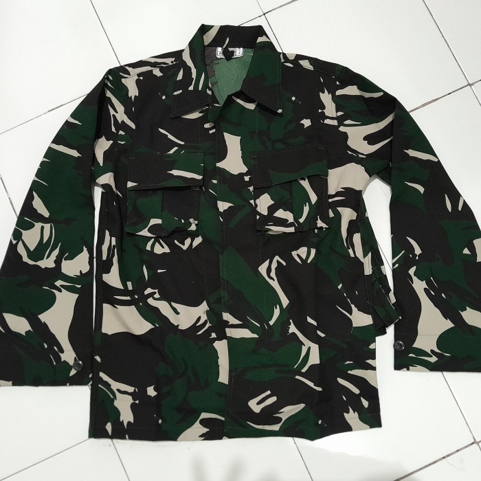 Terlaris Baju Pdl Tempur Tni Warna Gelap