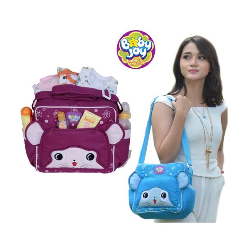 Baby Joy Tas Bayi Besar Melody Series Ungu BJT 1019