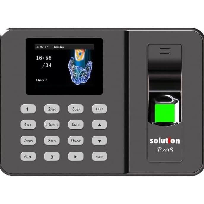 Mesin Absensi P208 / Fingerprint P208 / Solution P208