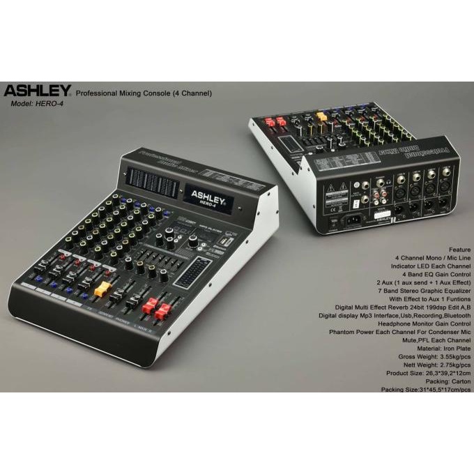 mixer ashley hero 4 hero4 original