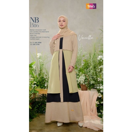 NIBRAS NB B116 NIBRAS GAMIS DEWASA