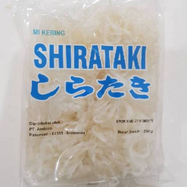 

SIAP KIRIM P26 Mie Shirataki Kering - Dry Shirataki 250gr isi 10 pcs untuk Diet Keto, DEBM, CEBM. ㅂ