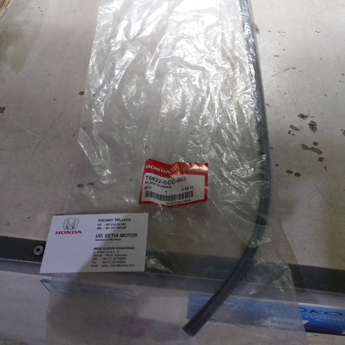 Karet Wiper Kanan Honda HRV Original ORIGINAL