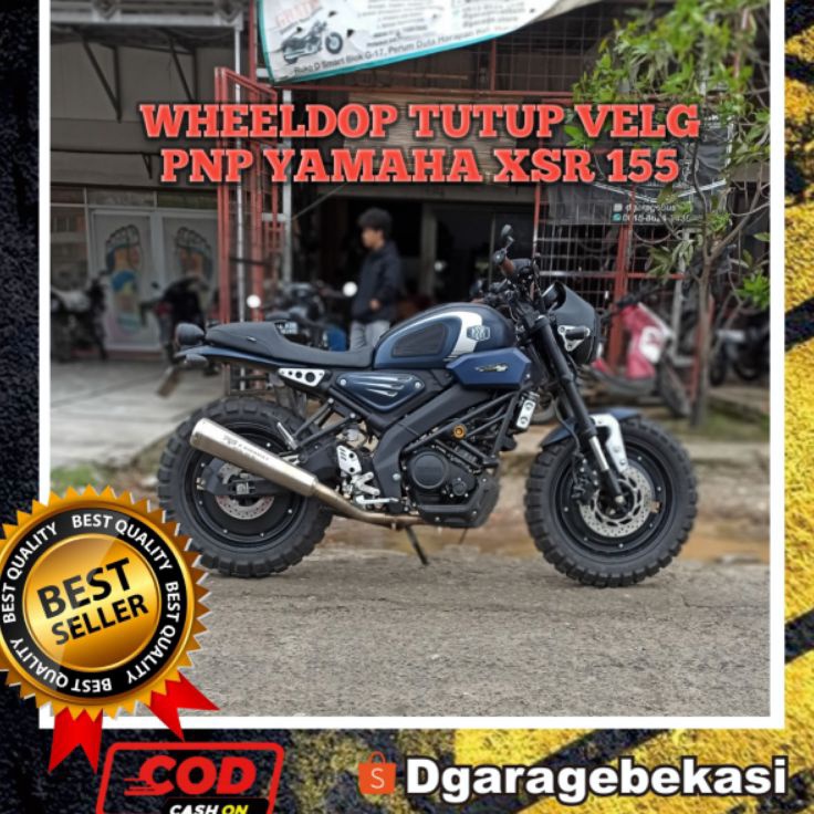 WHEELDOP  MOTOR YAMAHA XSR 155 Ring-17  cc Tutup Velg R-17 wheldoop wheel doop