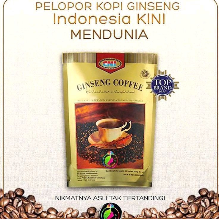 

⚡COD⚡ Kopi Ginseng CNI Original isi 20 sachet ED November 2024