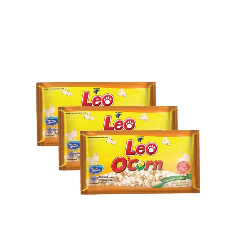 

Baru➵ 0GDD8 Leo O'Corn Popcorn Instant Rasa Sweet Kettle 3 x 80 gr Z52 Terlaris
