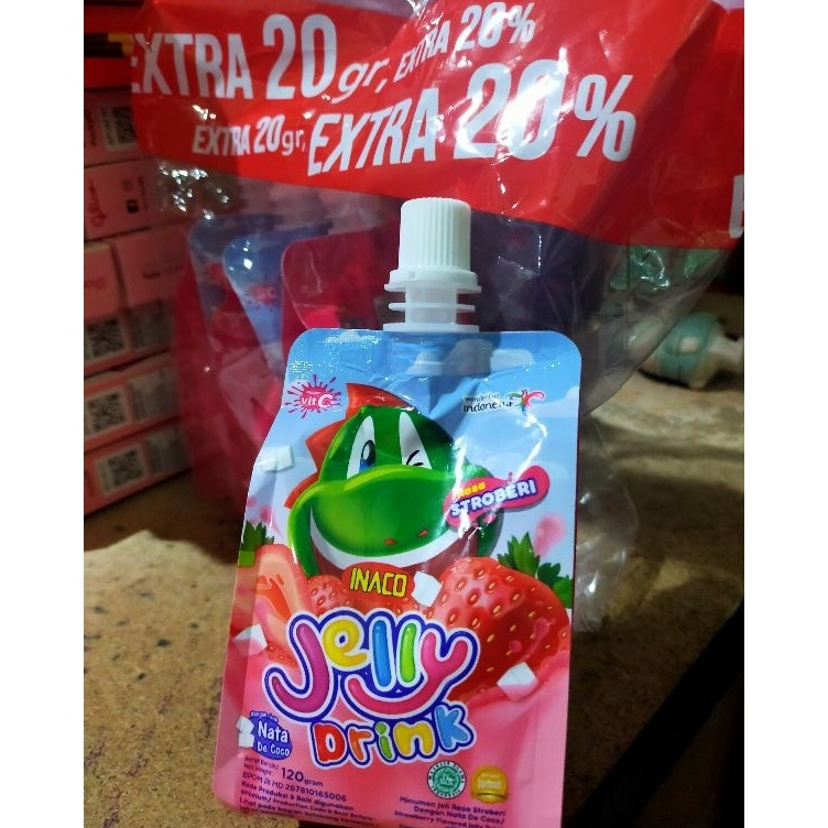 

(XC26619) Inaco Jelly Drink Nata De Coco 120ml x 5 Pcs