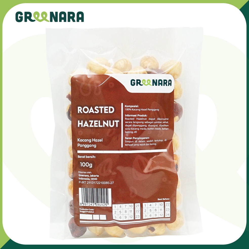 

Produk Terkini.. Roasted Natural Hazelnut 100gr / Kacang Hazelnut Panggang 100 gram PZA