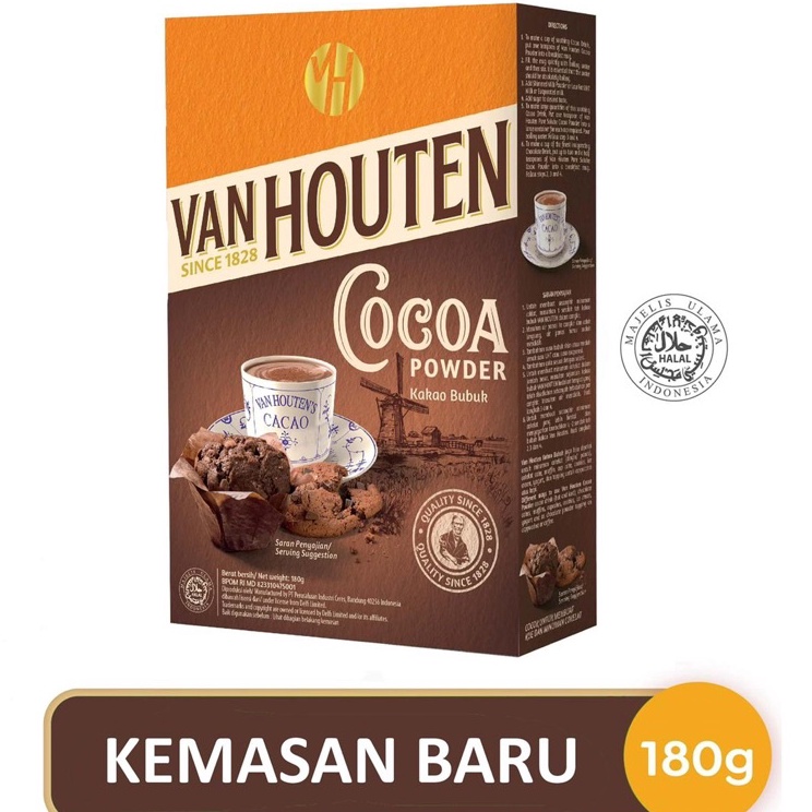 

❄️ READY STOK ❄️ Van Houten 180 Cocoa Powder 180gr