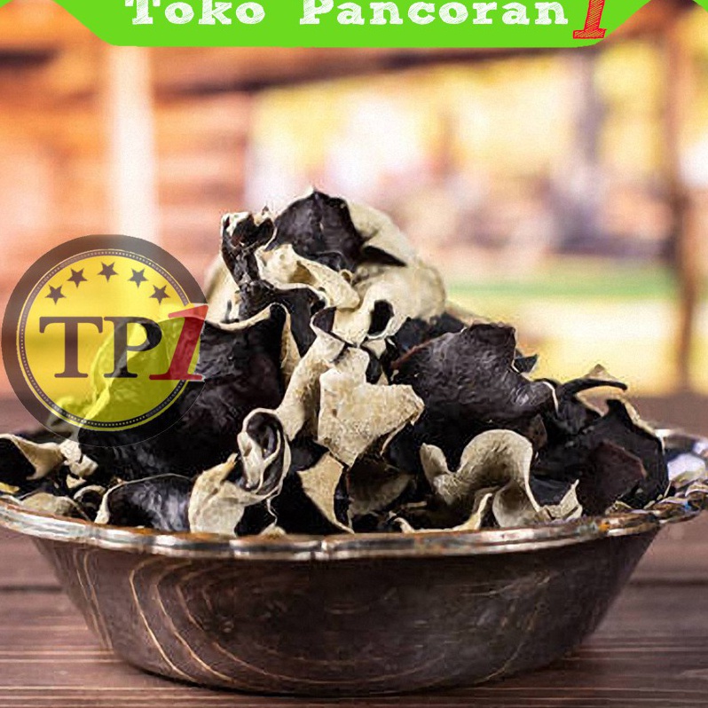 

Terlaku... Jamur Kuping Kering 40g Bokni Bokji Hitam Hei Mu Er /Dried Black Fungus