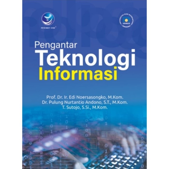 Terlaris Bso Buku Pengantar Teknologi Informasi (Udinus)