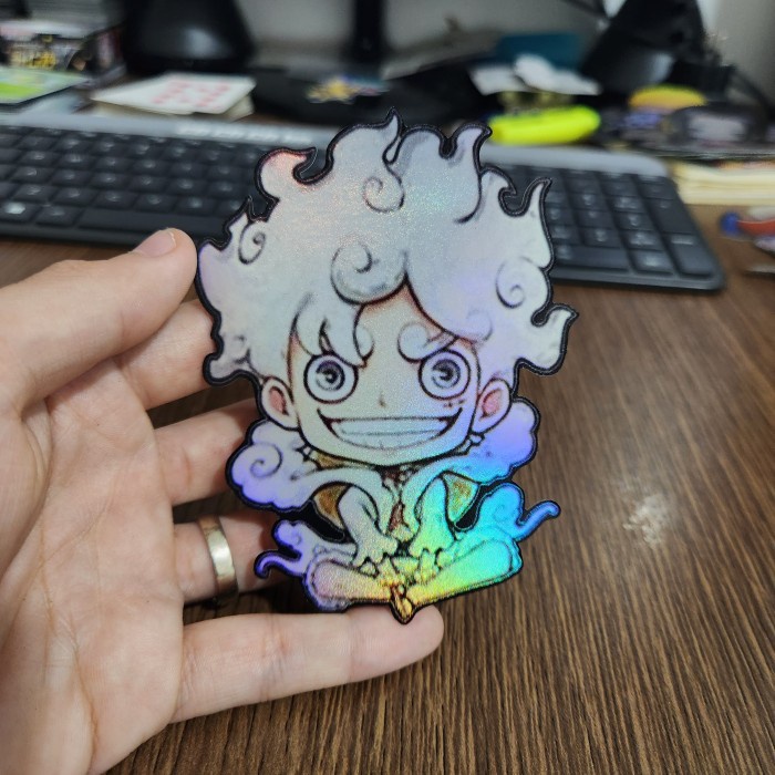 

Sticker Hologram Anime - PSH1772 - One Piece - Luffy Gear 5