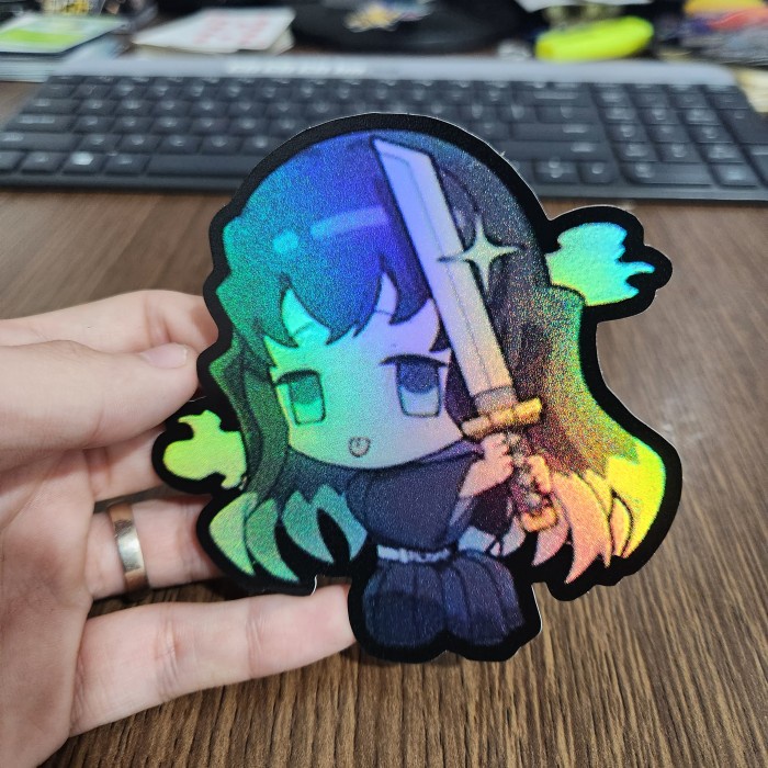 

Sticker Hologram Anime - PSH1754 - Demon Slayer - Muichiro