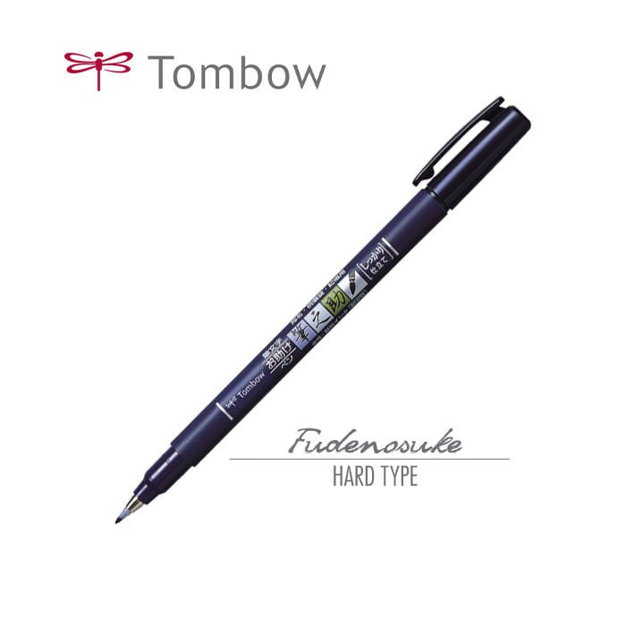 

Best Seller Tombow Fudenosuke Brush Pen Hard Tip