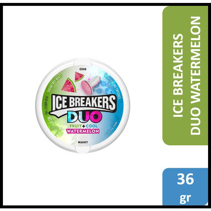 

Ice Breakers Duo Watermelon Candy - Permen Rasa Semangka