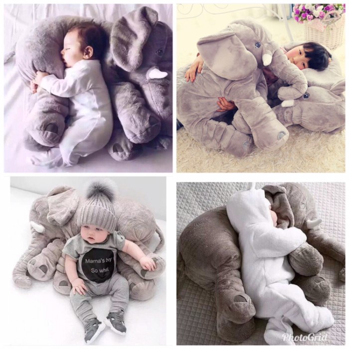 Terlaris Bantal Boneka Gajah Elephant Jumbo Besar