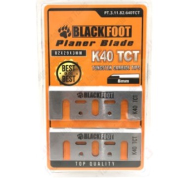 Terlaris Blackfoot K40 Mata Planer Tct 8Mm Blade Wood Planner Blade K-40 Pisau