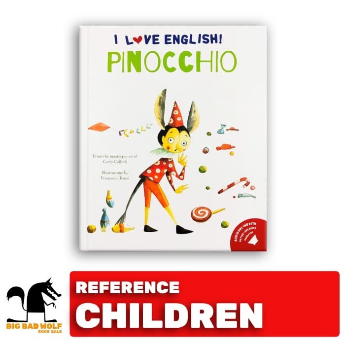Teena Buku Bbw I Love English - Pinocchio