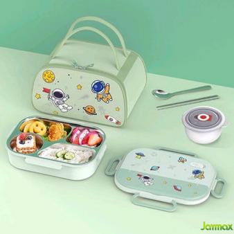 Stainless Lunch Box SUS 316 + Lunch Bag / Kotak Makan Anti Tumpah