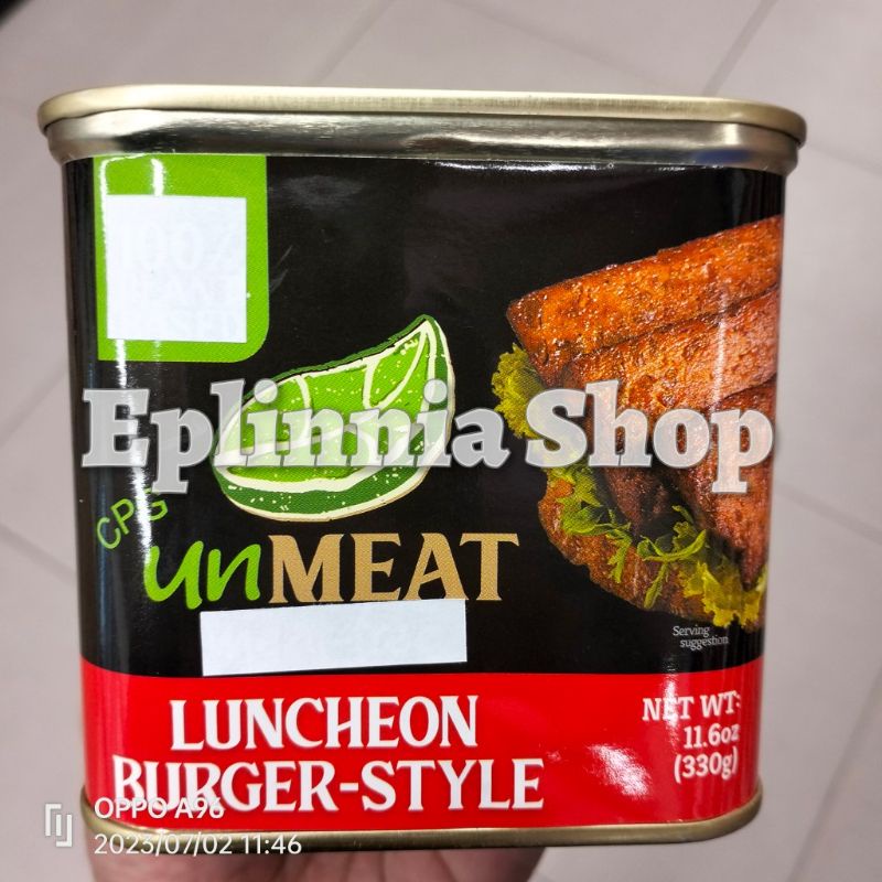 

Unmeat Luncheon Burger Style 330 gr