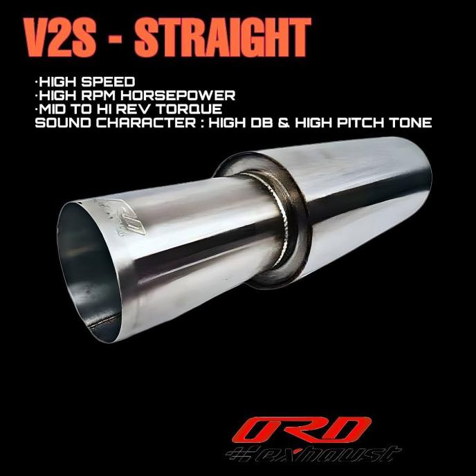 Muffler V2s ORD exhaust