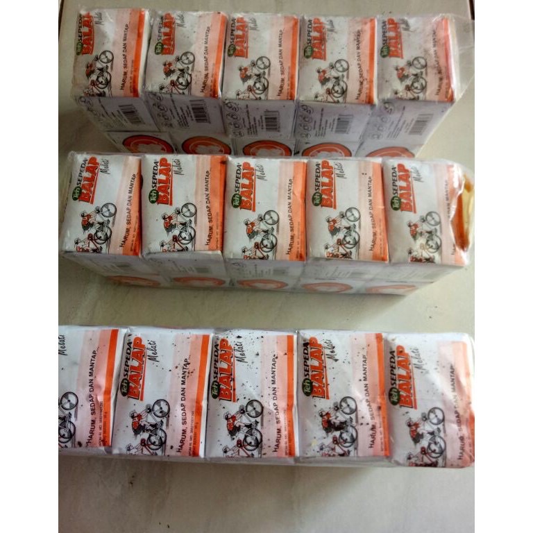 

RESTOCK K38 TEH SEPEDA BALAP Orange 1 Slop isi 10 pcs tanpa gelas ya kak ⇭