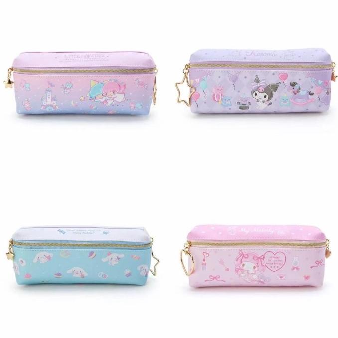 

Tempat Kotak Pensil Depan Karakter Kartun Sanrio My Melody Hello Kitty