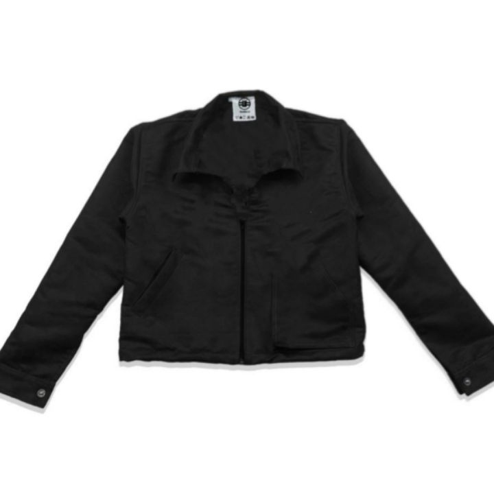 Segera Dapatkan,, WARDKICK - Jacket Work Crop Polos Black New