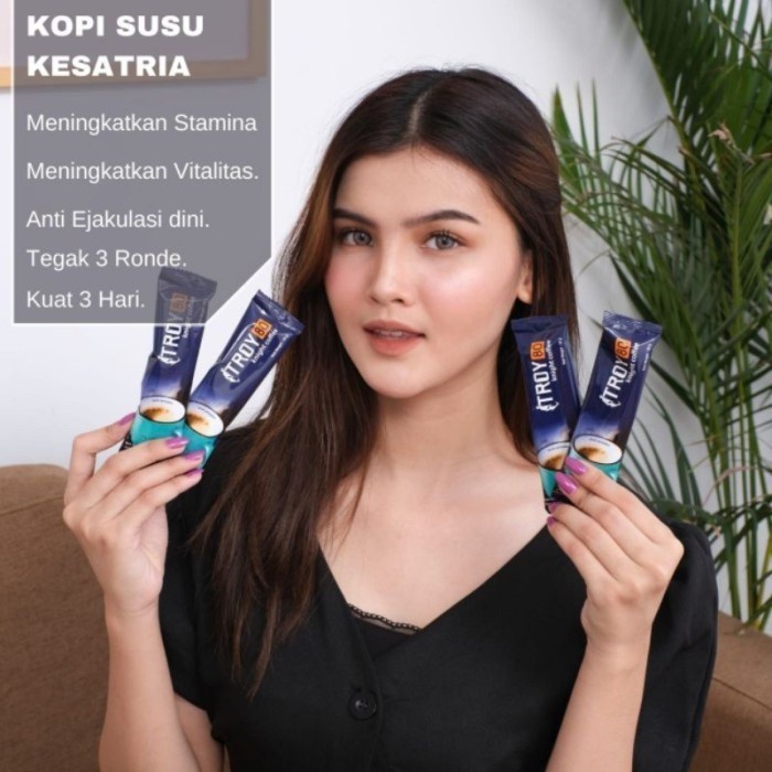 

Kopi Troy 80 Asli Kopi Stamina Pria BPOM 1 Box