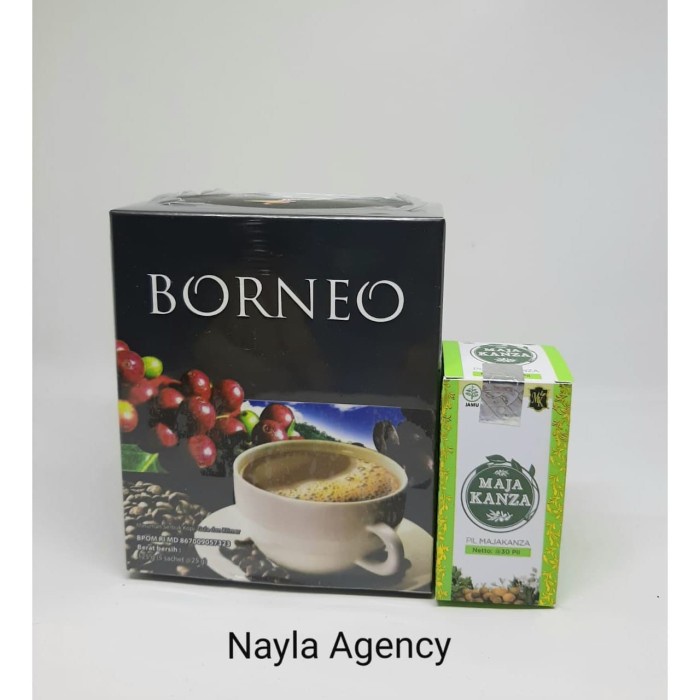 

KOPI BORNEO PREMIUM BLEND COFFE/KOPI STAMINA PRIA FREE MAJAKANZA